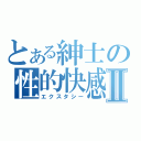 とある紳士の性的快感Ⅱ（エクスタシー）