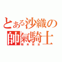 とある沙織の帥氣騎士（根本安全）