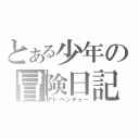 とある少年の冒険日記（アドベンチャー）