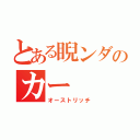 とある睨ンダのカー（オーストリッチ）