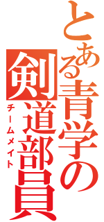 とある青学の剣道部員（チームメイト）