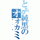 とある純黑のオオカミ（ケ－イ）