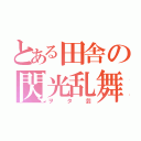 とある田舎の閃光乱舞（ヲタ芸）