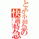 とある小田急の快適特急（ロマンスカー）