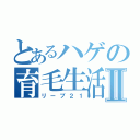 とあるハゲの育毛生活Ⅱ（リーブ２１）