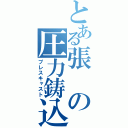 とある張の圧力鋳込（プレスキャスト）