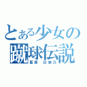 とある少女の蹴球伝説（藍原　日奈乃）