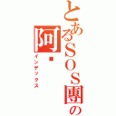 とあるＳＯＳ團の阿虛（インデックス）