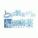 とある製薬会社の偏頭痛薬（マクサルト）