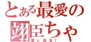 とある最愛の翊臣ちゃん（愛し出る！）