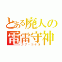 とある廃人の電雷守神（カプ・コケコ）