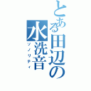 とある田辺の水洗音（ソノリティ）