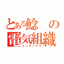 とある鯰の電気組織（インデックス）