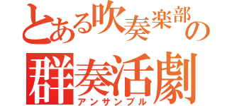 とある吹奏楽部の群奏活劇（アンサンブル）