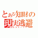 とある知財の現実逃避（エスケープ）