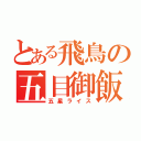 とある飛鳥の五目御飯（五星ライス）