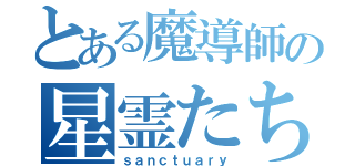 とある魔導師の星霊たち（ｓａｎｃｔｕａｒｙ）