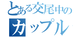 とある交尾中のカップル（）