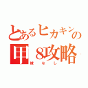 とあるヒカキンの甲８攻略（嫁なし）