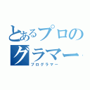 とあるプロのグラマー（プログラマー）