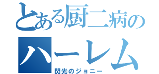 とある厨二病のハーレム計画（閃光のジョニー）