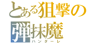 とある狙撃の弾抹魔（ハンターレ）