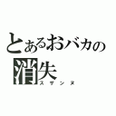 とあるおバカの消失（スザンヌ）