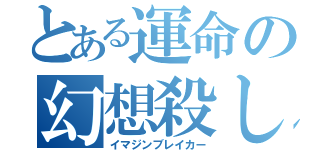 とある運命の幻想殺し（イマジンブレイカー）