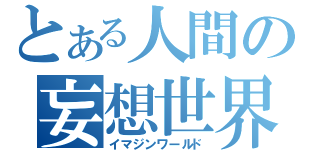 とある人間の妄想世界（イマジンワールド）