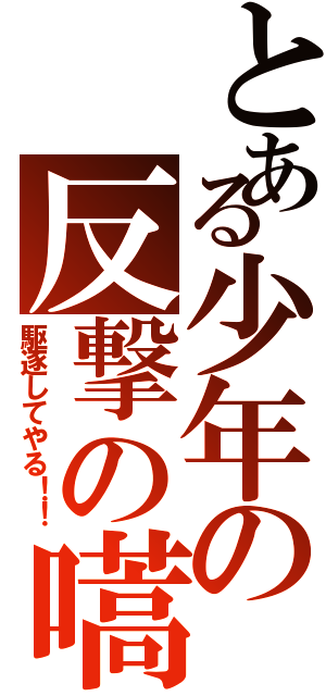 とある少年の反撃の嚆（駆逐してやる！！）