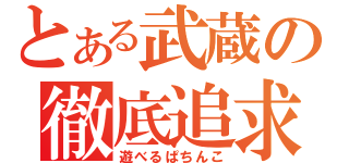 とある武蔵の徹底追求（遊べるぱちんこ）