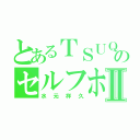 とあるＴＳＵＱのセルフホモⅡ（水元祥久）