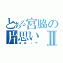 とある宮脇の片思いⅡ（頑張って）