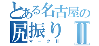 とある名古屋の尻振りⅡ（マークⅡ）