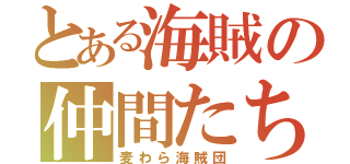 とある海賊の仲間たち（麦わら海賊団）