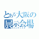 とある大阪の展示会場（インテックス）