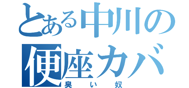 とある中川の便座カバー（臭い奴）