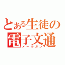 とある生徒の電子文通砲（メールガン）