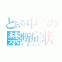 とある中二の禁断症状（下剋上だ）