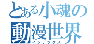 とある小魂の動漫世界（インデックス）