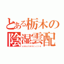 とある栃木の陰湿雲配給（とあるとちぎのにっこうる）