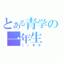 とある青学の一年生（二丿宮京）