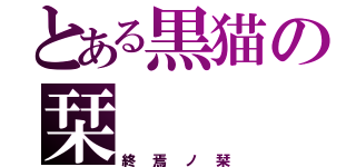 とある黒猫の栞（終焉ノ栞）