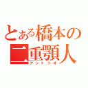 とある橋本の二重顎人（アントニオ）