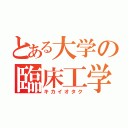 とある大学の臨床工学（キカイオタク）