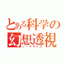 とある科学の幻想透視（ノーマライズ）