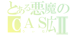 とある悪魔のＣＡＳ広場Ⅱ（うぃむ）