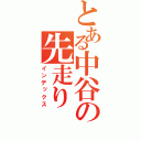 とある中谷の先走り（インデックス）