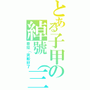 とある子甲の綽號（三個字以上）（廢話（爽較好了）