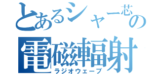 とあるシャー芯の電磁輻射（ラジオウェーブ）